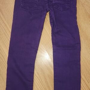 True Religion Purple Slim-Fit Jeans